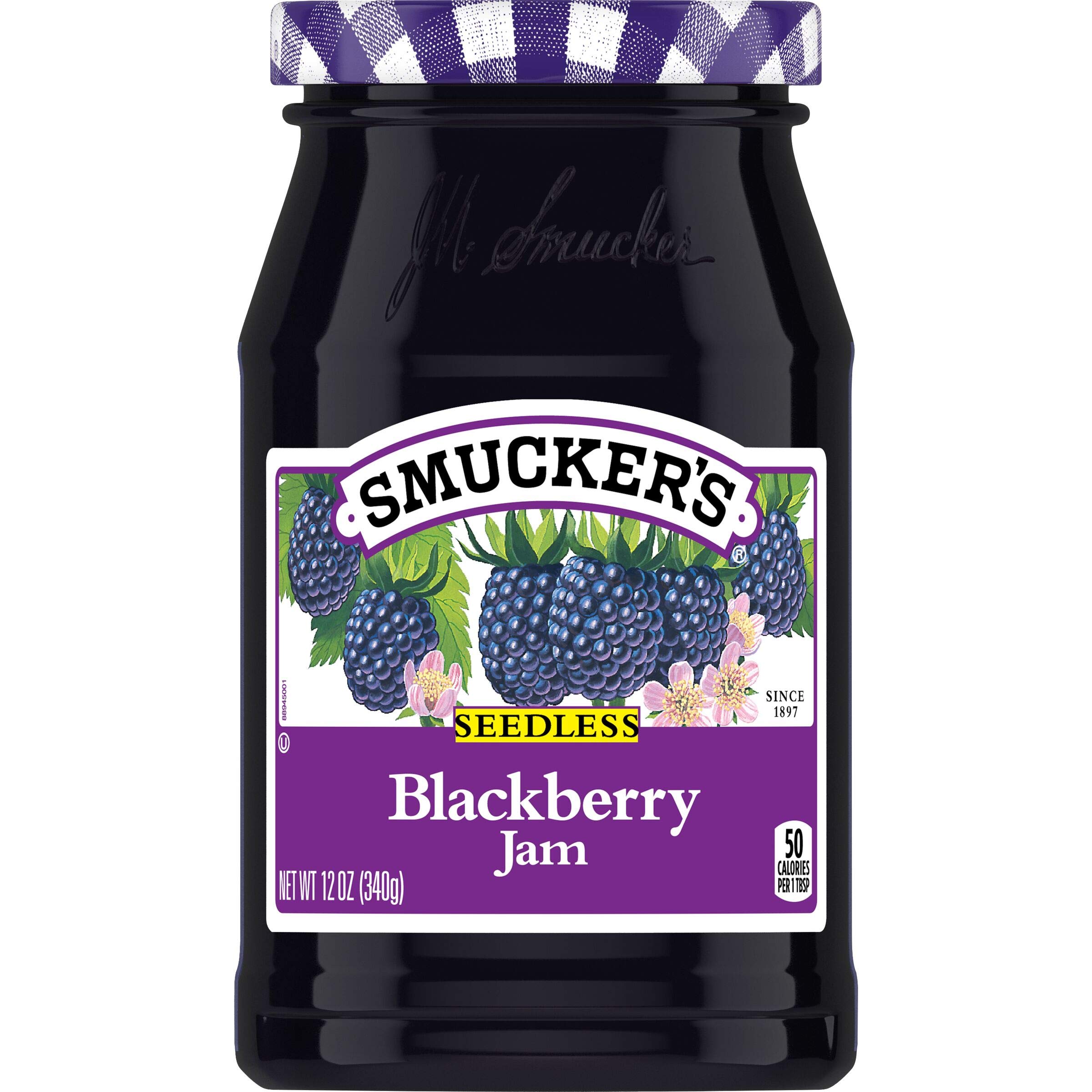 Amazon.com: Smucker's Seedless Blackberry Jam, 12 Ounces : Grocery